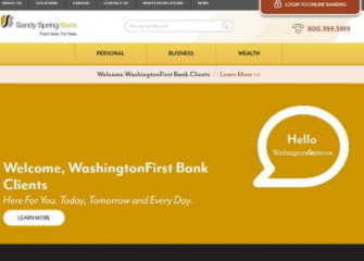 citybizlist : Washington DC : Sandy Spring Bank Completes Conversion of